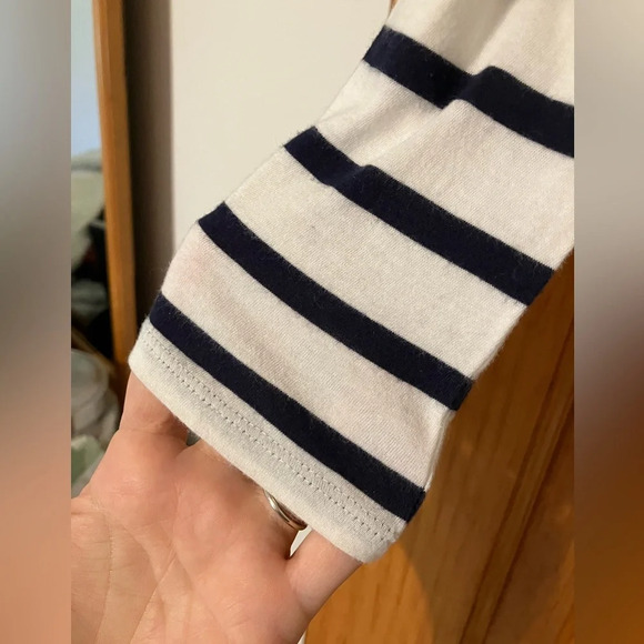 Gap Striped Luxe Boatneck Tee XS‎ - Picture 11 of 11